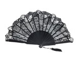 Black Lace Maid of Honor Fan. Ref. 1706 24.380€ #503281706