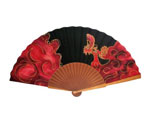Hand painted Silk Fan. MA90 80.000€ #50032MA90