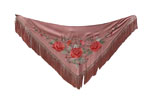 Hand Embroidered Small Shawl for Flamenco Costumes 99.174€ #50759M2SLMNCRL24