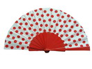 Polka Dots Fan With White Background And Red Polka Dots 4.545€ #50032Y480LROJO