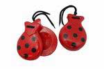 Souvenir Red with Black Polka Dots Castanets 4.008€ #50503RJLNNG