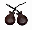Brown Rosewood Imitation Flamenco Castanets by Jale 9.050€ #505030107