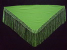 Shawls with fringes. Pistachio green shades. Cala 36.030€ #50587PTCHO4352CALA