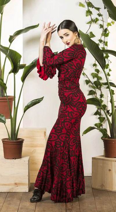 Flamenco Dance Skirt Olvera. Davedans