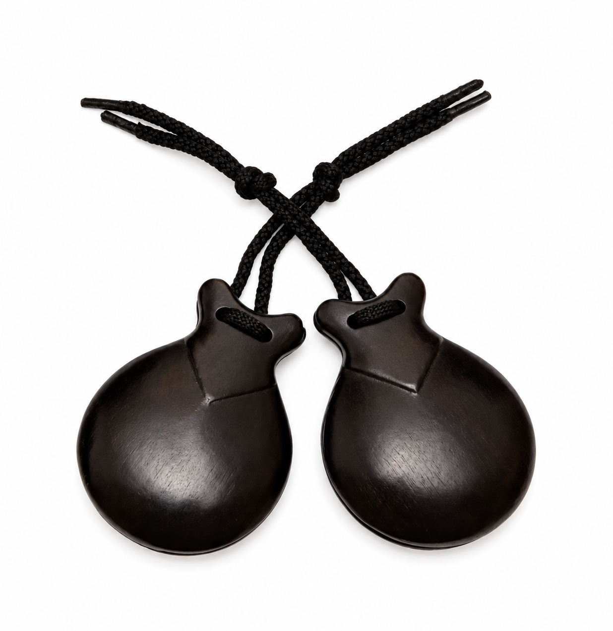 Castañuelas para flamenco Jale: profesional de Ebano negro