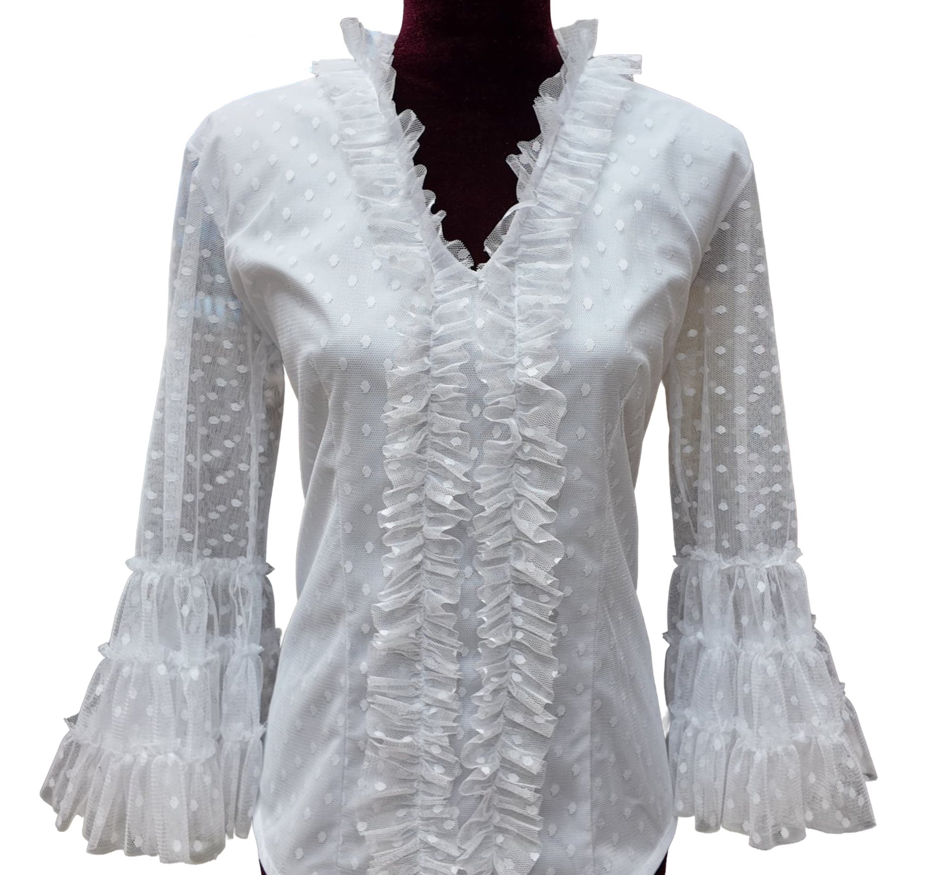 Plumeti Blouses in White