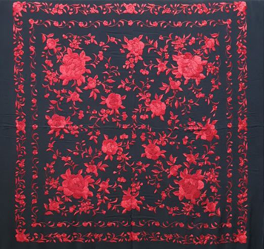 刺繍マントン・マニラ. Anabel