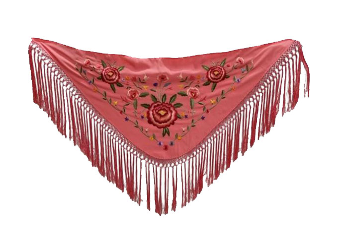 Embroidered Flamenco Shawls for Fairs and Pilgrimage
