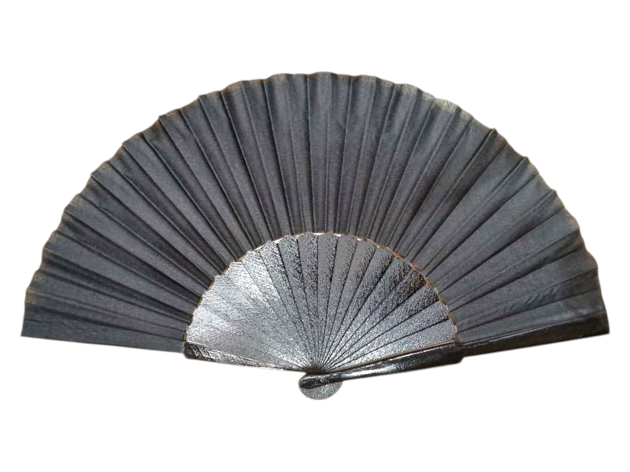 Black Economical Large Fan. 55cm X 30cm