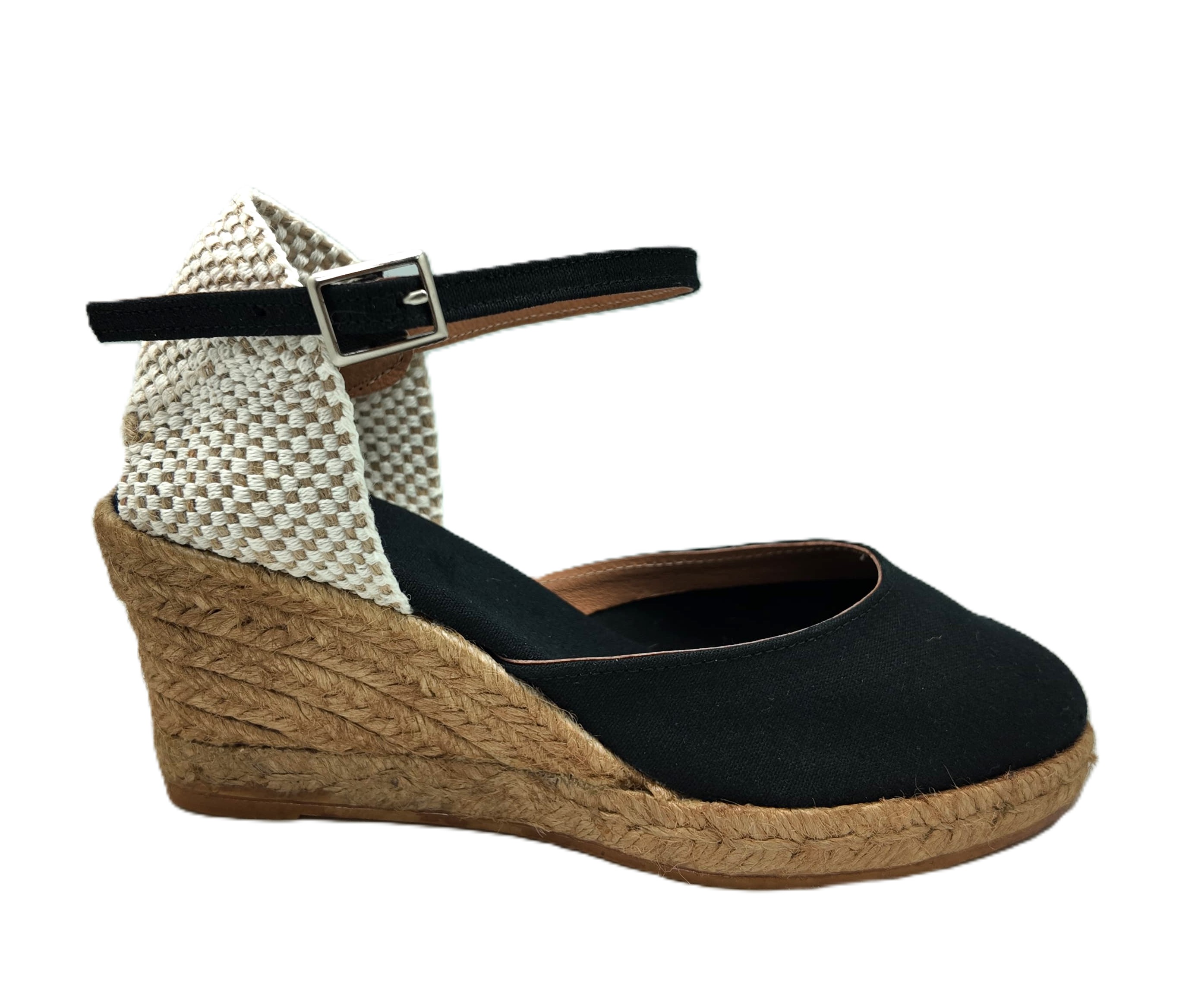 Flamenco Espadrilles for Fairs. Black