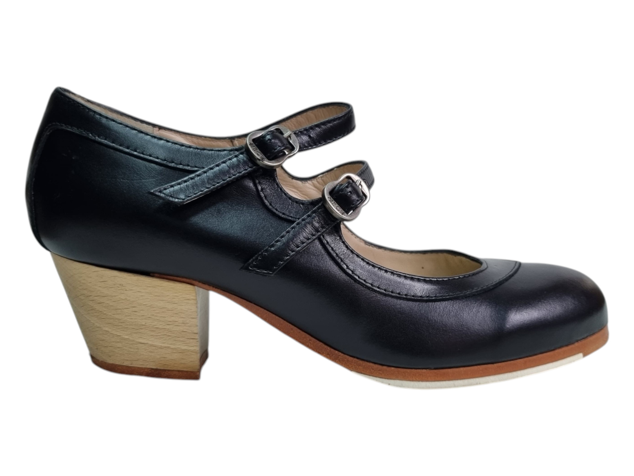 Flamenco shoe Begoña Cervera. Dos Correas