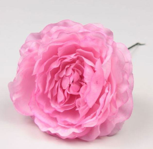 Flamenco Ranunculus flower Malaga. Pink RS64. 9cm
