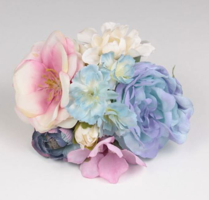 Flamenco Bouquet in Pastel Shades Sweetness and Andalusian Style