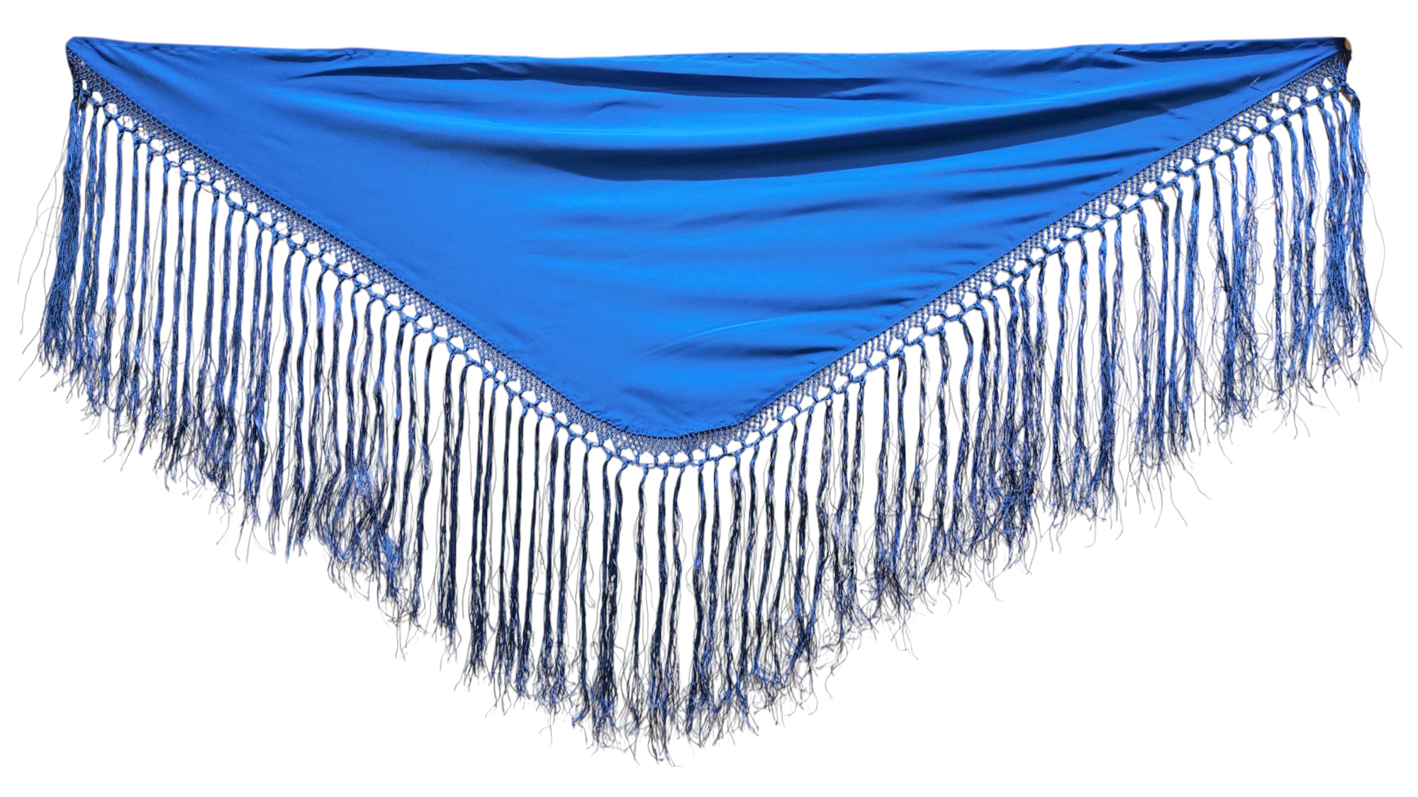 Mantoncillo liso en crespón. Ref. 252 esp. Medidas: 110 X 50 cm. Fleco: 30 cm.