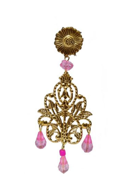 Boucles d'oreilles flamenco originales
