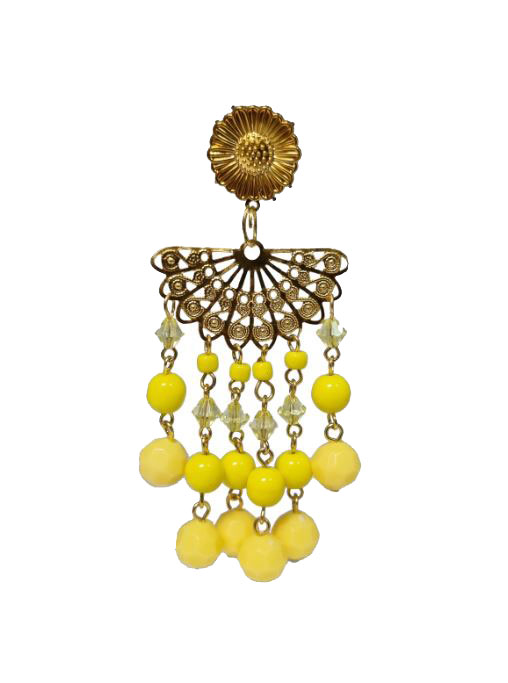 Boucles d'oreilles flamenco originales