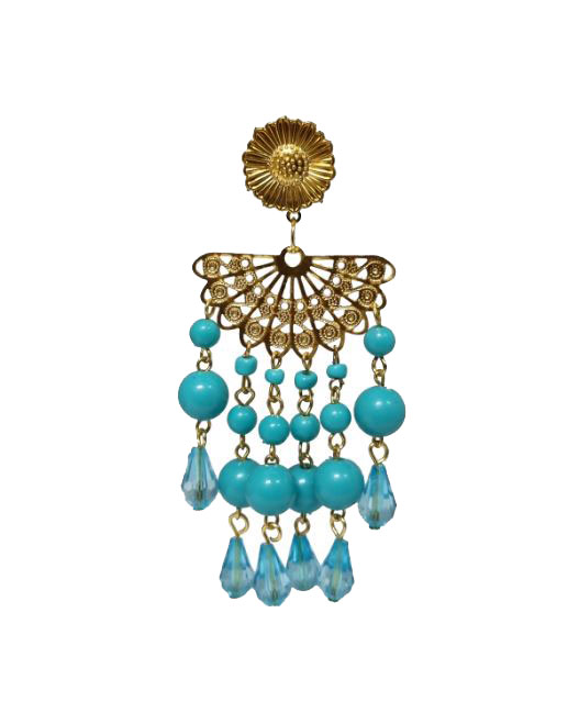 Boucles d'oreilles flamenco originales