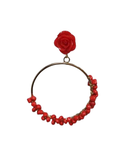 Boucles d'oreilles flamenco originales