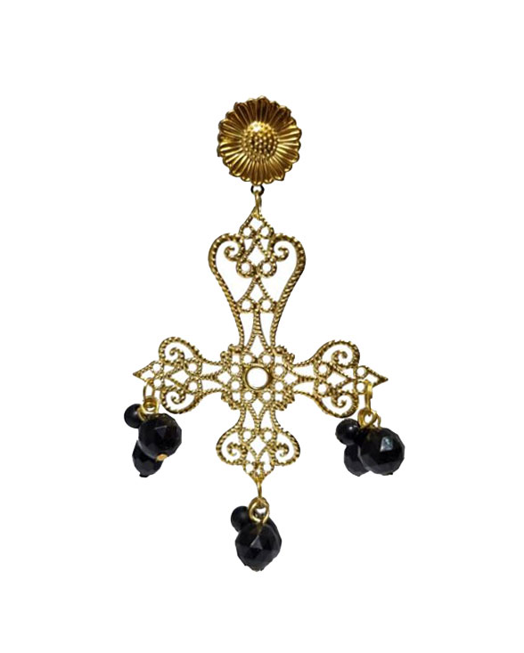 Boucles d'oreilles flamenco originales