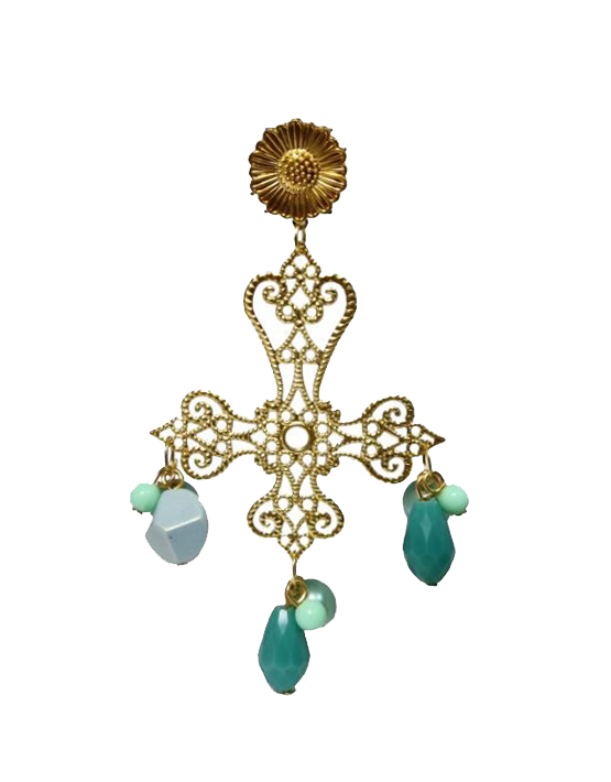 Boucles d'oreilles Style Gitane