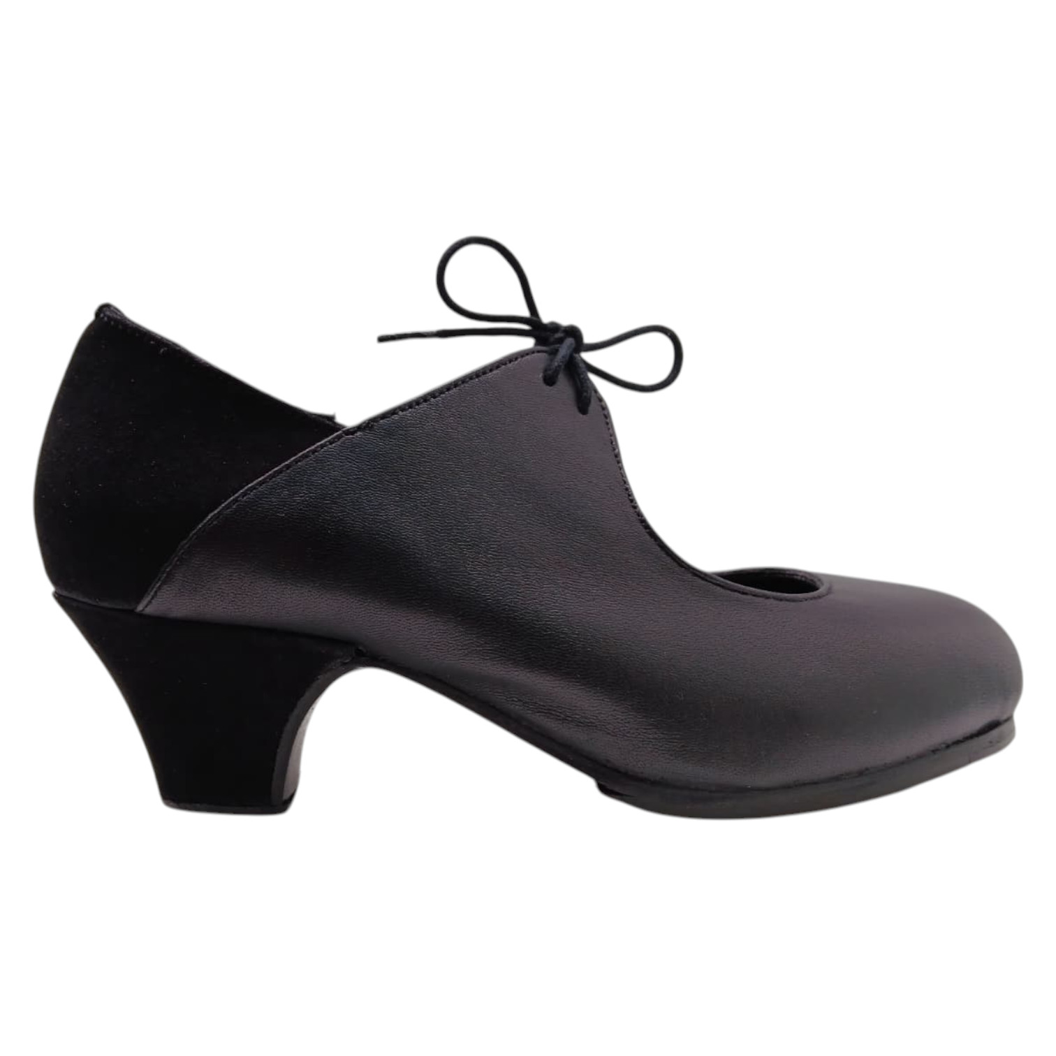 Semi-professional Flamenco Shoe in Leather and Suede. Mod. Arte
