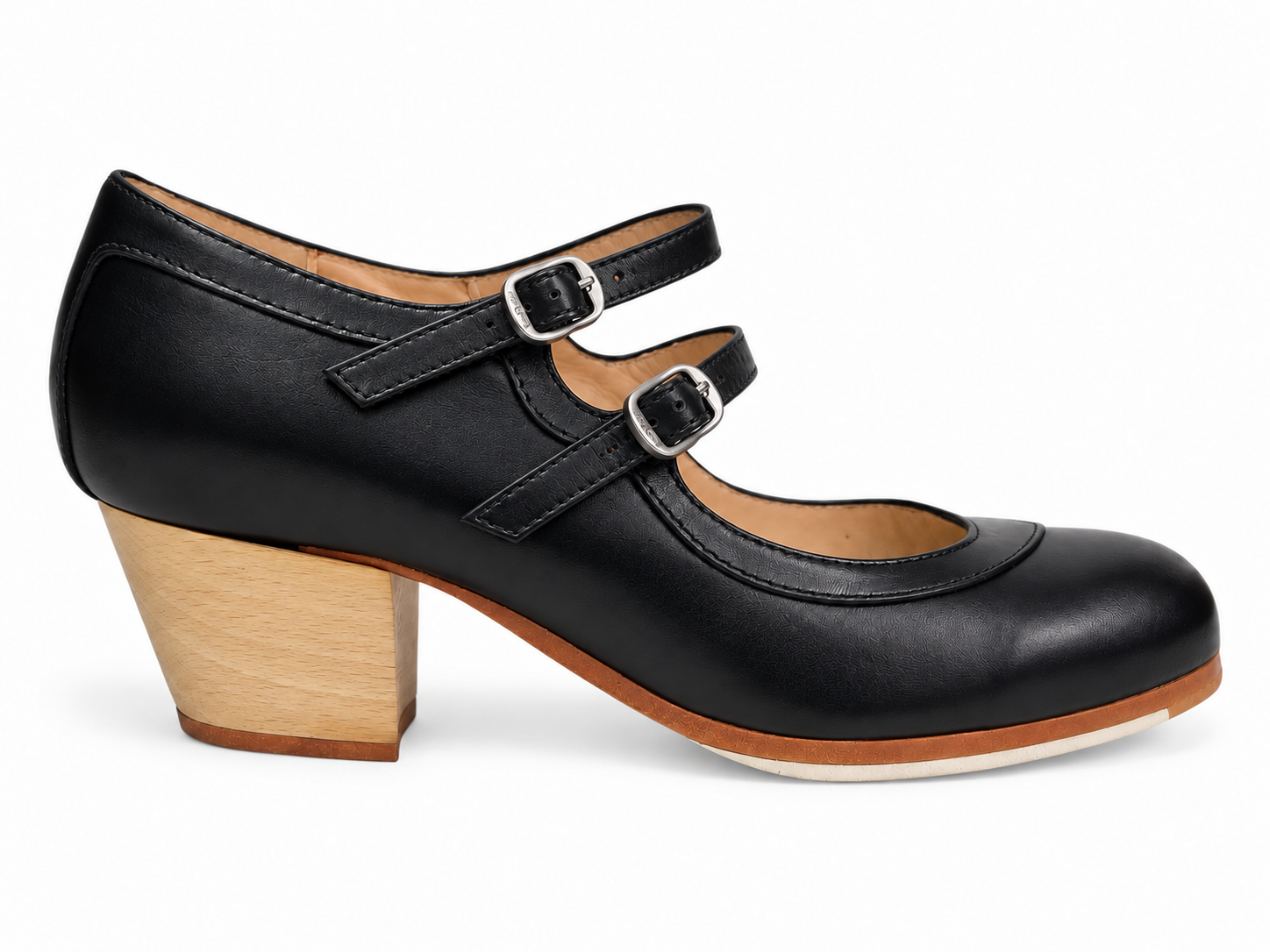 Flamenco shoe Begoña Cervera. Dos Correas