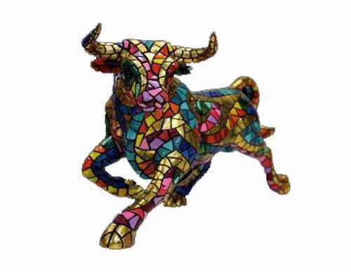 Toro Colección Carnival Trencadis. Gaudí. 24cm