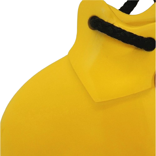 Yellow Fiber Semi-professional Concert Castanets nº4 by Castañuelas del Sur