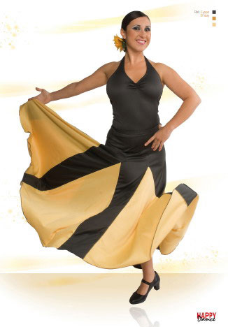 Skirt for flamenco dance Happy Dance Ref.EF005PS13PS19