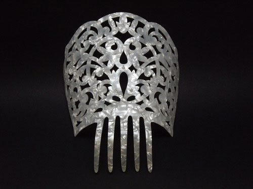 Peinetas de Nacar con Strass - ref. N342STRASS