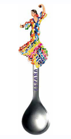 Little spoon Bailaora flounces dress Gaudi style