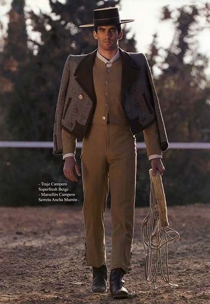 Traje Campero Superfresh Beige y Marselles