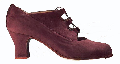Zapato Flamenco Begoña Cervera. Antiguo