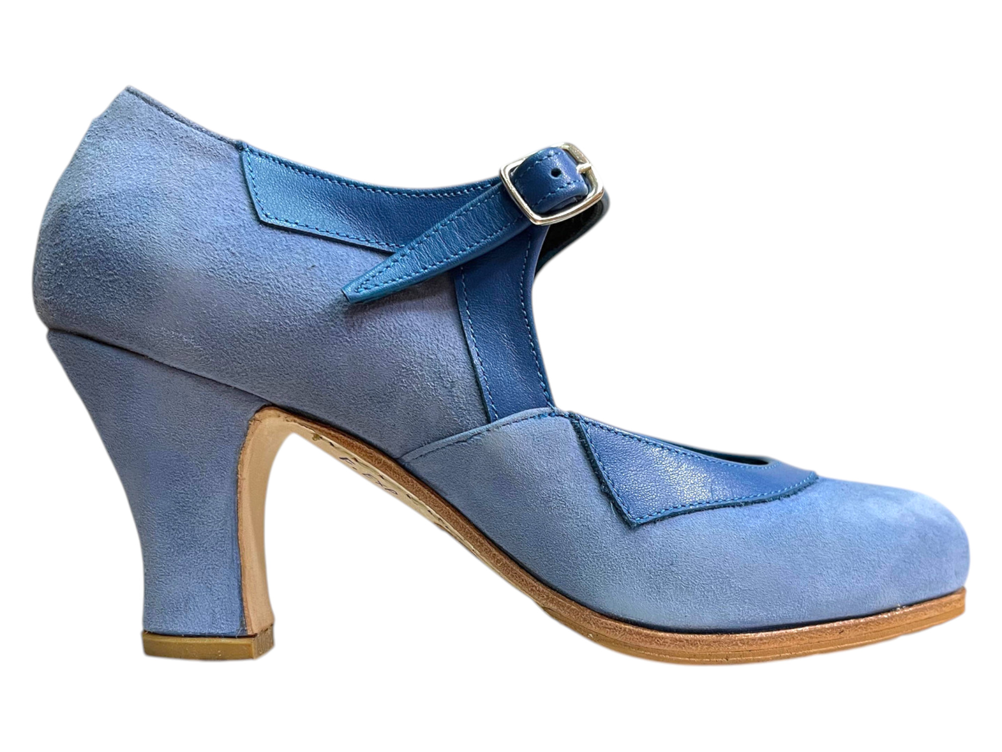 Zapatos Gallardo. Turquesa. Z031