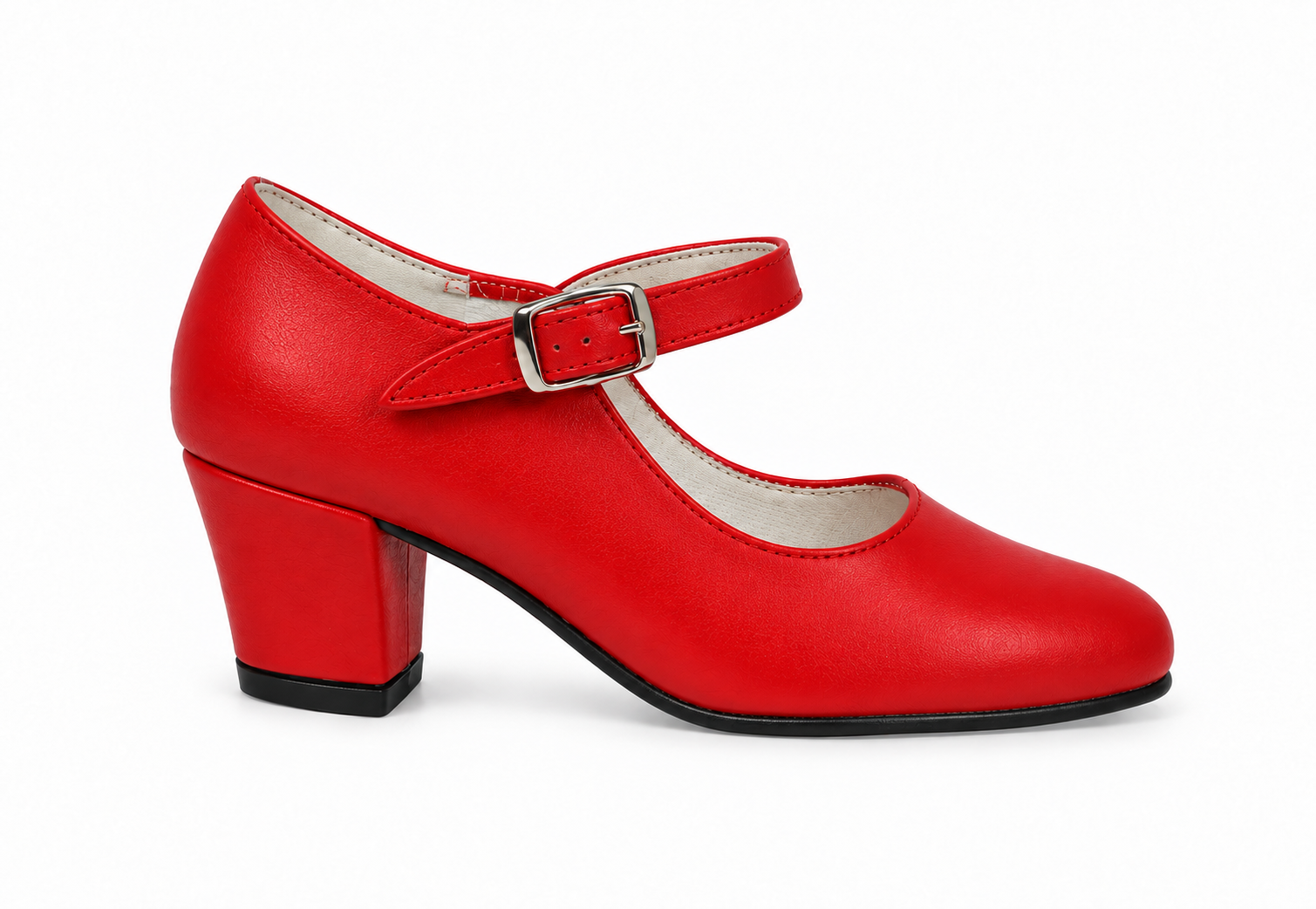 Zapatos para el baile flamenco - Rojo